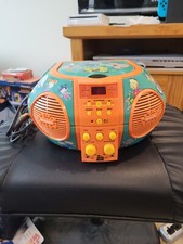 Nickelodeon SpongeBob Rugrat SME-129 The Singing Karaoke Machine w/ Box, no Mic