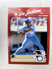 1990 Donruss Bo Jackson All Star Error Card