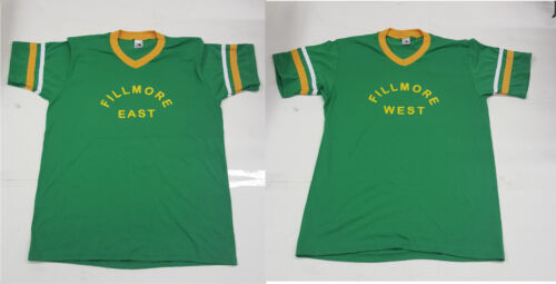 Fillmore East / West T-shirt Jersey retro - Afbeelding 1 van 8
