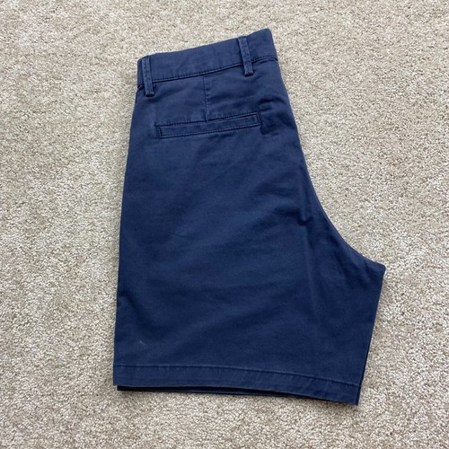 Gap Essential Khaki GapFlex 7" Shorts w/ Washwell, Men's 29 (Navy Blue) - Picture 8 of 10