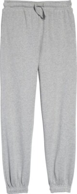 Treasure & Bond NWT Kid's Heather Grey Old School Jogger Sweatpants L 10/12