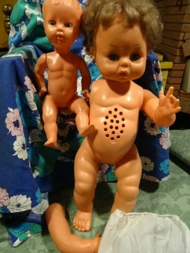 Poupées anciennes Bella en caoutchouc