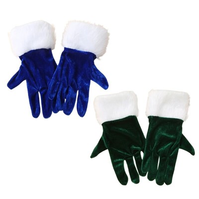2pcs Cold Weather Mittens Autumn Winter Gloves Plush Winter Warm Mittens