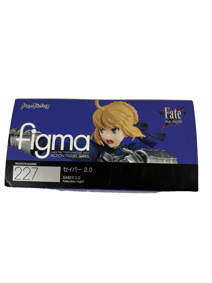 Figma 227 Fate/Stay Night Saber 2.0 Action Figure Max Factory NEW