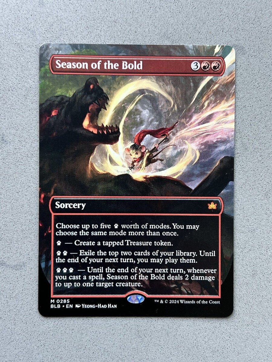 MTG - Season of the Bold #285 Mythic - BLB Bloomburrow M 0285