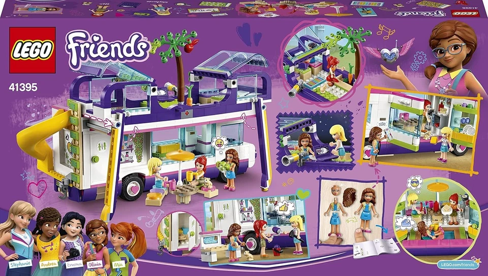 LEGO Friends 41395 — Le Bus de l'Amitié - Photo 2/4
