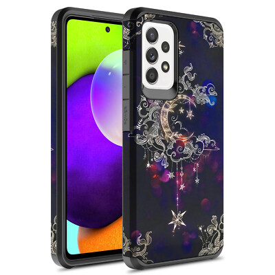 For Samsung Galaxy A53 Hybrid Graphic Colorful Armor Case