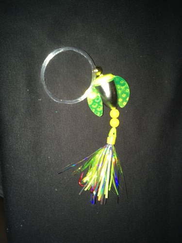 Alto porcentaje de moscas y plataformas de arrastre de salmón-#2 Spin N Glo Spinnies paquete único - Imagen 3 de 6