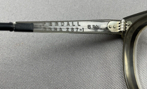 Fendall 6 3/4 Occhiali di sicurezza vintage OSHA - Foto 8 di 12