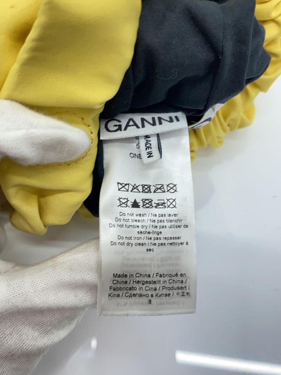 GANNI A5983859 関税送料込 GANNI handbag polyester Yellow 5855 Used | eBay