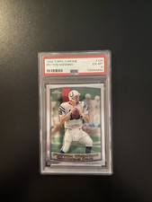 Vintage Topps Chrome Baltimore Colts Peyton Manning Rookie Card #120:PSA 6 EX-MT. rookie card picture