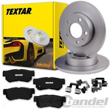 TEXTAR BREMSSCHEIBEN + BELÄGE HINTEN passend für KIA SPORTAGE JE nur 4x4 / 4WD