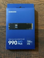 Samsung SSD 990 EVO Plus 4TB, PCIe Gen 4x4 - Brand New Sealed