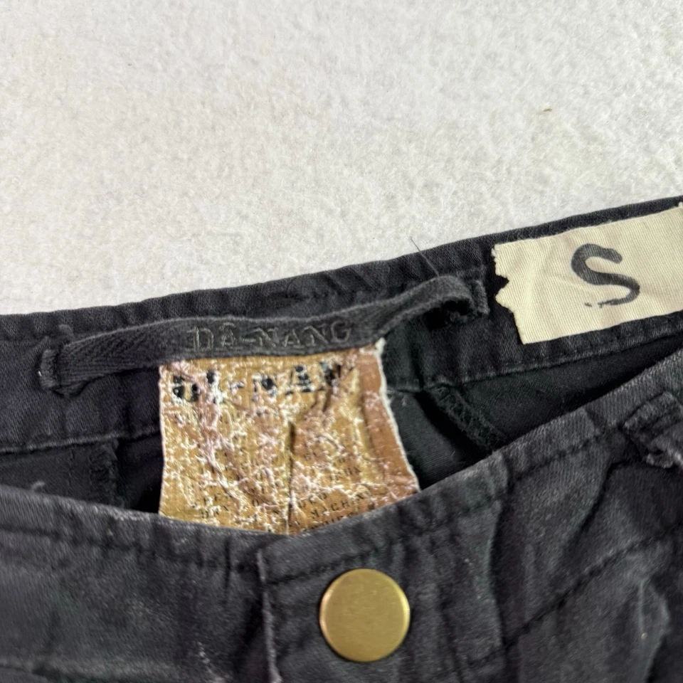 Pantalones cargo Da-Nang excedente de colección para mujer pequeños Y2K paracaidista con cinturón 30x30 Foto 4 de 4