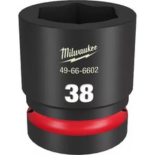 Milwaukee Tool 49-66-6602 38Mm Shockwave Impact Duty 1 In. Drive Standard 6