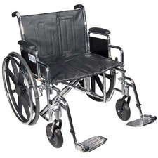 Drive DeVilbiss Healthcare drive Sentra EC HD Bariatric Wheelchair, 24-Inch Seat
