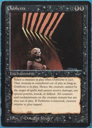 Oubliette - Arabian Nights - MTG Common Enchantment
