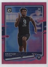 2020 Panini Donruss Rookie Optic Preview Pink Prizm Kristian Fulton #P-259 0p45