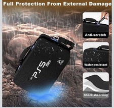 Protective PS5 Slim Portable Travel Hard Shell Storage Carry Case JAMINI New