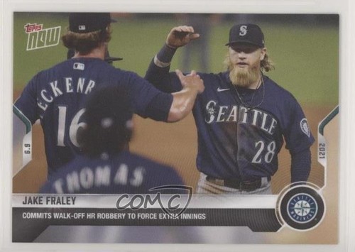 2021 Topps Now 333 Jake Fraley