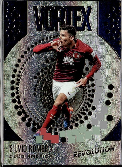 2017 Panini Revolution Soccer Vortex Silvio Romero Club America #V-18