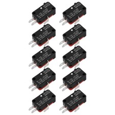 10 Pcs Quick Button SPDT 1NO 1NC Appliance Accessory