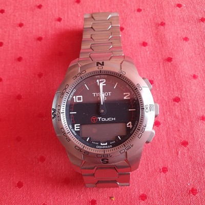 Tissot T-Touch Quartz Chrono Herren Uhr