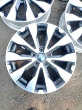 Wheel 18x7 Alloy Wagon Black Inlay Fits 15-17 Legacy 27688