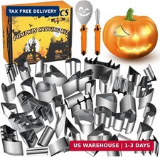 Pumpkin Carving Kit Halloween, Safe and Pumpkin Carving Set, DIY Stainles