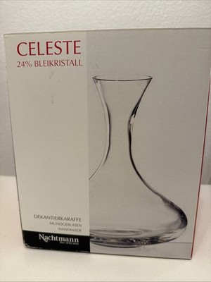 Nachtmann Celeste 57655 Dekantierkaraffe Bleikristall Kristallglas 0,75 l, 23cm