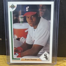 1991 Upper Deck - Frank Thomas White Sox 1B #246 MLB Baseball Trading Card