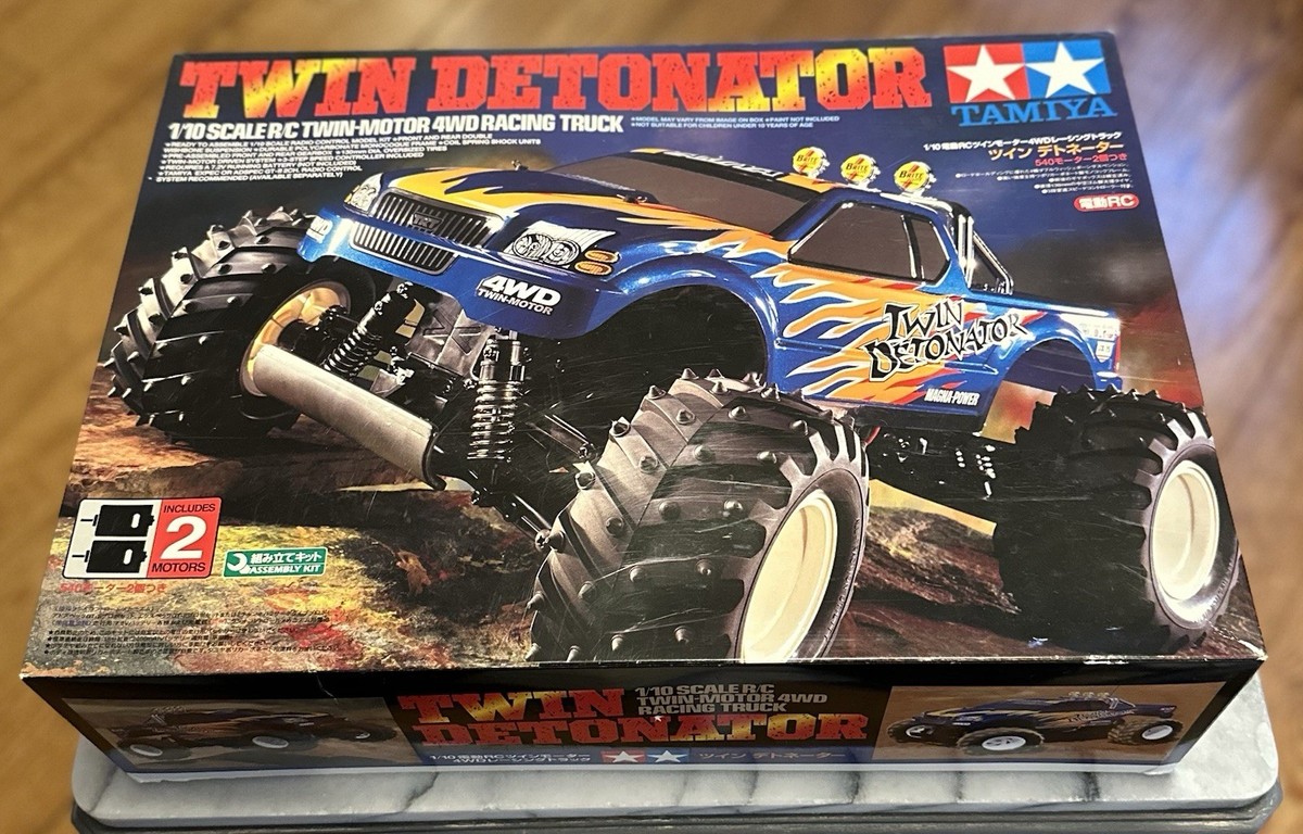 ト*ラ様 TAMIYA TWIN DETONATOR 1/10 Tamiya Twin Detonator 1/10 Scale RC Twin-Motor 4WD Racing