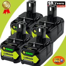 For RYOBI P108 18V One Plus High Capacity Battery 18 Volt Lithium-Ion 2 /4 / 6Ah