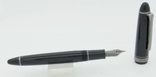 Sailor Black Luster Blackout Fountain Pen - 14kt Broad Nib - New
