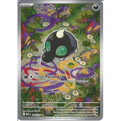149/132 Shrodle: Illustration Rare Karte: Mega Evolution: Pokemon TCG