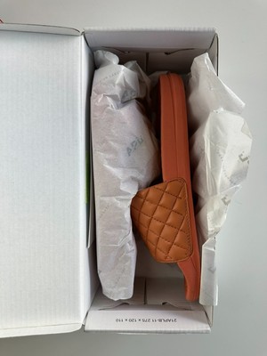 APL Lusso Slide NEW Terracotta Quilted Women display picture 1