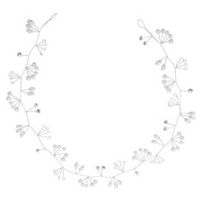 3 Pcs Flower Girl Hair Accessories Hairpiece Wedding Vine Headband