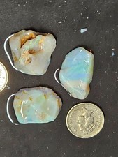 Australia coober pedy rough opal  gamble 3 pieces 46.7cts  