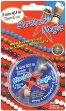 Pepperell SME-501 Stretch Magic Bead & Jewelry Cord .8mmX5m-Clear (6Pk)