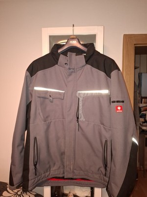 Engelbert Straus Softshelljacke e.s Motion, Winterjacke, Grau Gr 3XL