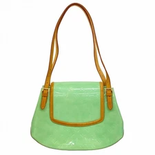Louis Vuitton Shoulder Bag Vernis Biscayne Bay GM M91285 Peppermint 874849