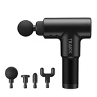 TRAKK Beast Percussion Massager Gun 6 Speeds Ultra Quiet 4 Heads New