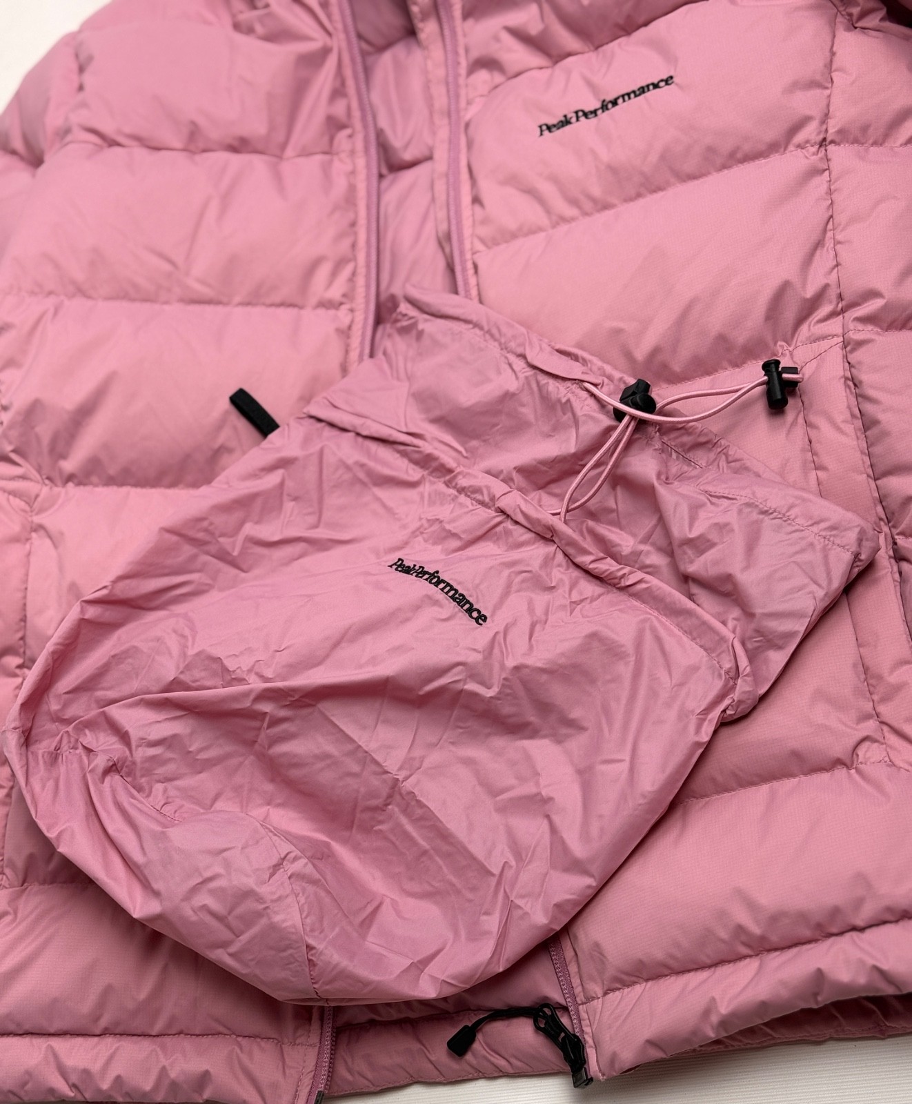 Peak Performance Down Jacket Puffer Rose Pink Qua… - image 13
