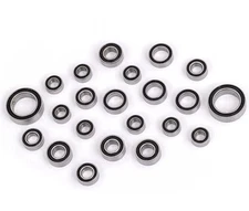 Traxxas 9745X Complete Black Rubber Ball Bearing Set for TRX-4M