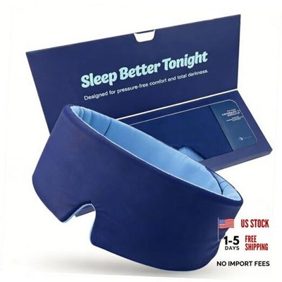 Sleep Mask for Men & Women, Blackout Eye Mask for 1 Count (Pack of 1) Blue