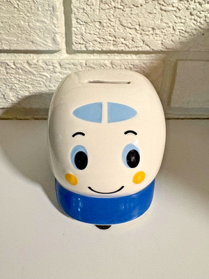 Sanrio Shinkansen - Japanese Train - Coin Bank - 2003 - Missing Stopper