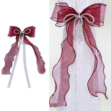 Cute Butterfly Bowknot Curtain Tiebacks For Stylish Home Decoration 43cm