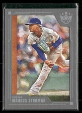 2022 Panini Diamond Kings #27 Marcus Stroman Framed Plum