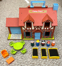 Fisher-Price Little People Play Family Tudor House #952 with Furniture — listing 5