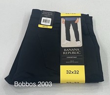 Banana Republic Men's 5 Pocket Pants, Black, Size 32X32